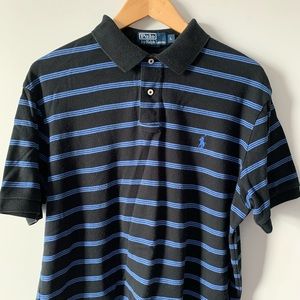 Ralph Lauren Striped Polo Shirt - L/XL